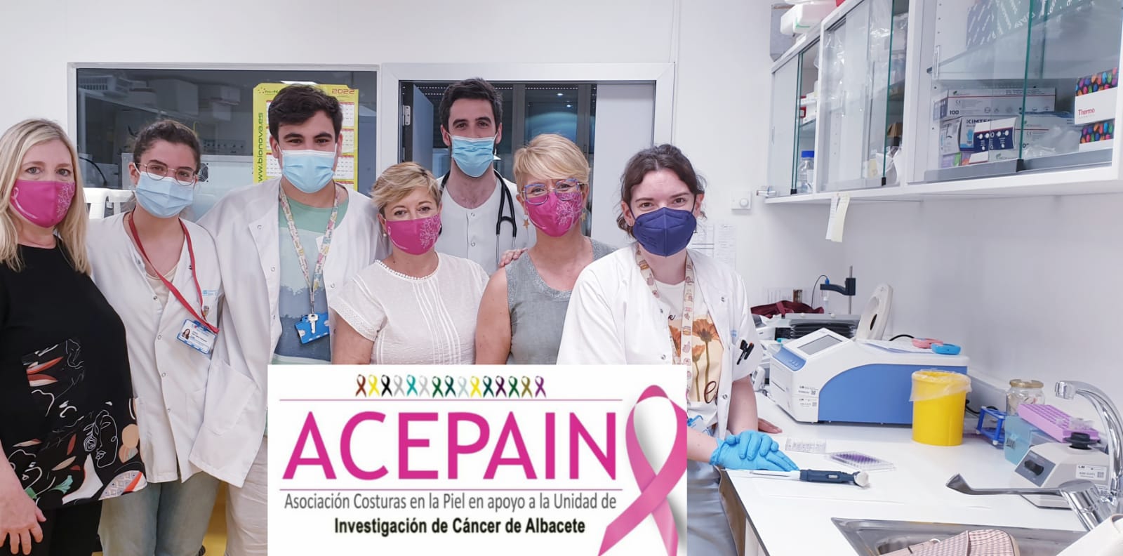 Visita al laboratorio del Dr. Alberto Ocaña en el Hospital Clínico San Carlos de Madrid